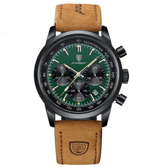 Reloj de Hombre Casual de Cuero Homeni